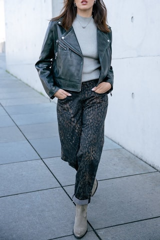 Jean boyfriend 7/8 Timea Pirata - Bleu