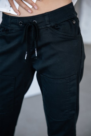 Pantalon cargo 7/8 Celine - Noir