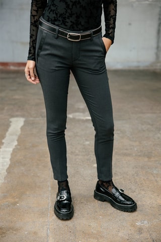 Pantalon slim 7/8 Tessa - Noir