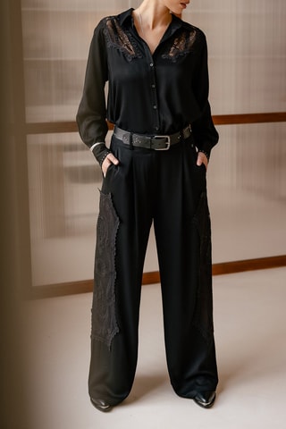 Pantalon large Palazio - Noir