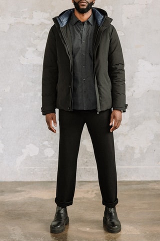 Chemise droite Jeremiah Elton - Noir