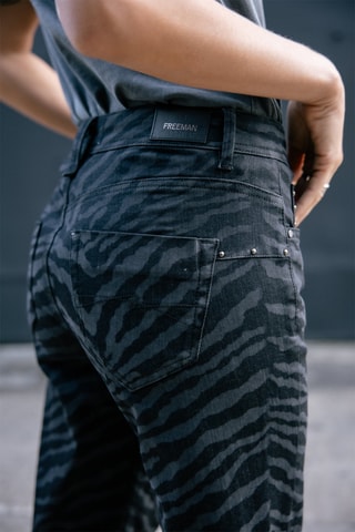 Jean boyfriend 7/8 Timea Pirata - Bleu