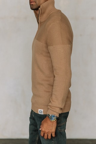 Pull en laine Gustav - Camel