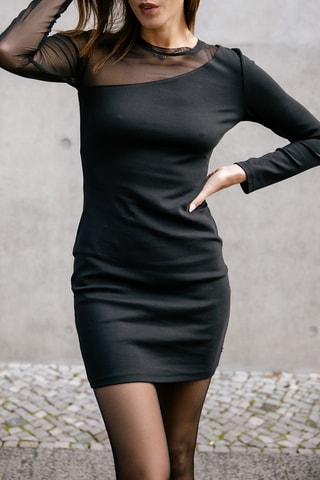 Robe fourreau Rumita - Noir