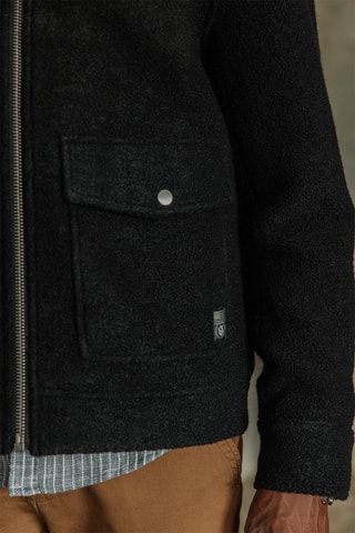 Veste en laine Spencer - Noir
