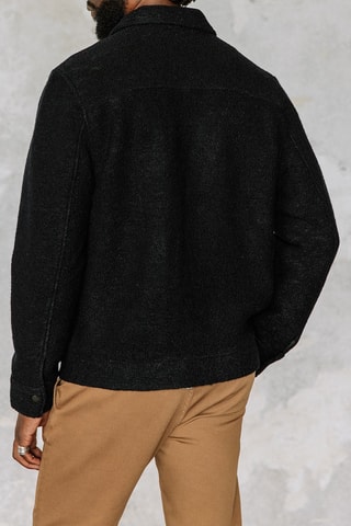 Veste en laine Spencer - Noir