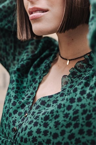 Robe trapèze Rayane Clover - Vert