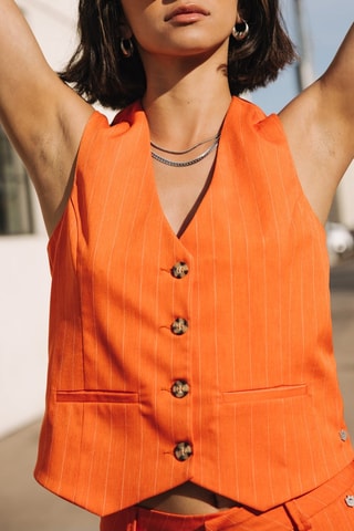 Gilet sans manches - Orange