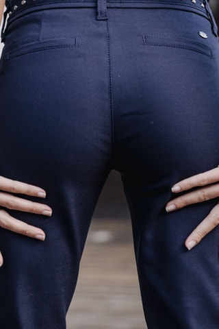 Pantalon Claudia Polyneo - Bleu