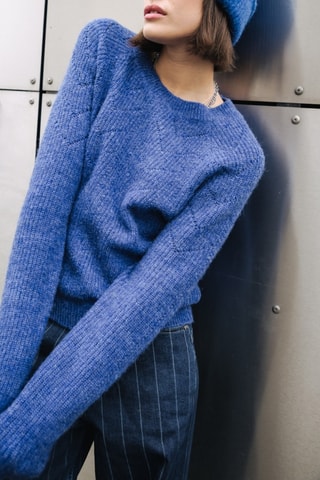 Pull Praze - Bleu