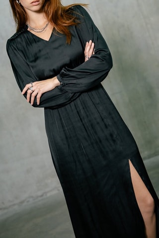 Robe midi Ronita - Noir