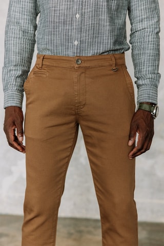Pantalon Gino Herring - Camel