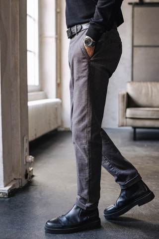 Pantalon Gino Herring - Gris