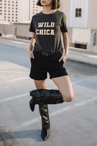 T-shirt - Jaune et noir