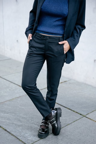Pantalon slim Tessa - Bleu foncé