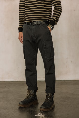 Pantalon cargo Davy Defense - Noir