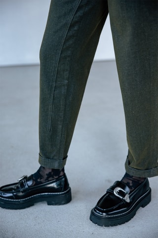 Jean boyfriend 7/8 Edita Denim - Bleu