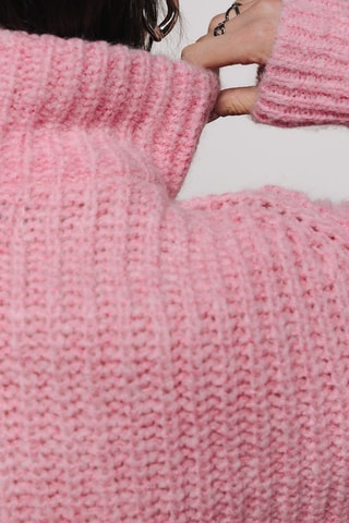 Pull en laine et mohair Prema - Rose