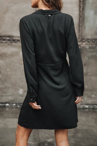 Robe patineuse Rayssa Plain - Noir