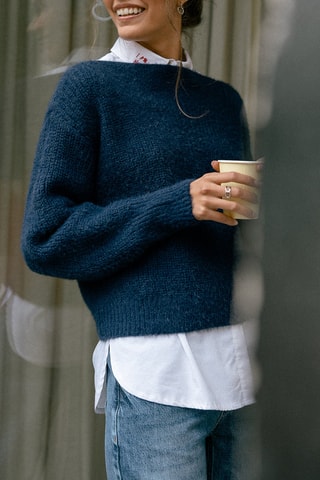 Pull Peria - Bleu foncé
