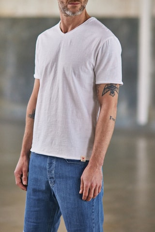 T-shirt Leandro - Blanc