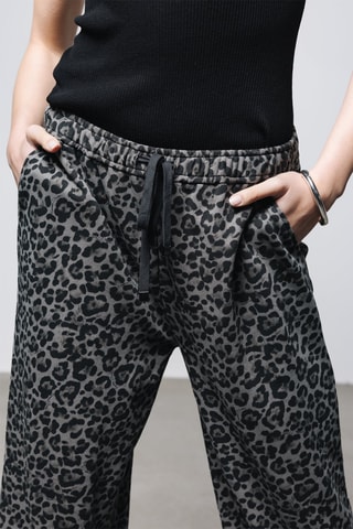 Pantalon wide legs Vamor - Gris
