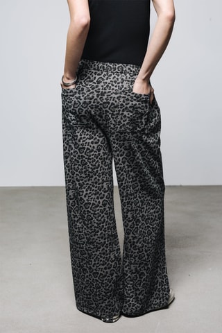 Pantalon wide legs Vamor - Gris