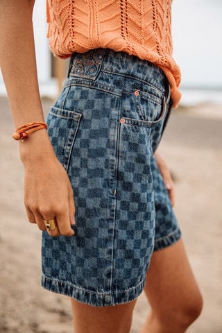 Short Judy Denim - Bleu