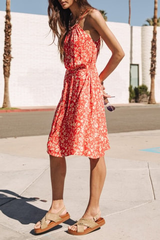 Robe Raffine Daisy - Rouge