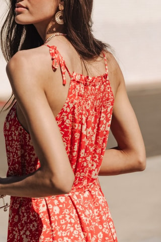 Robe Raffine Daisy - Rouge