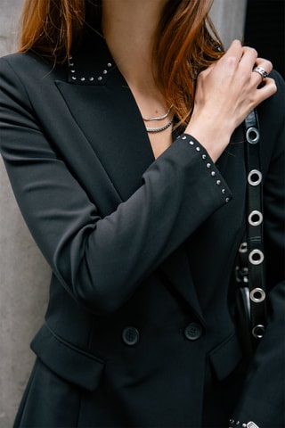 Robe chemise Rakely - Noir