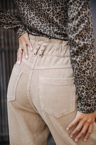 Pantalon Lara Veluto - Beige