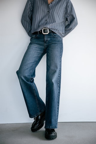 Jean flare Agatha - Bleu clair