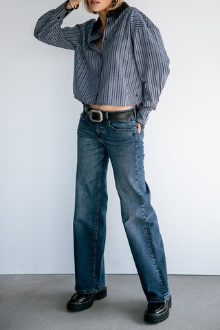 Jean flare Agatha - Bleu clair