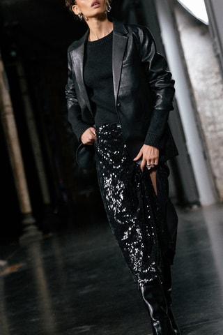 Jupe longue Jiny - Noir