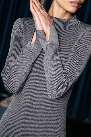 Robe fourreau Toriane - Gris