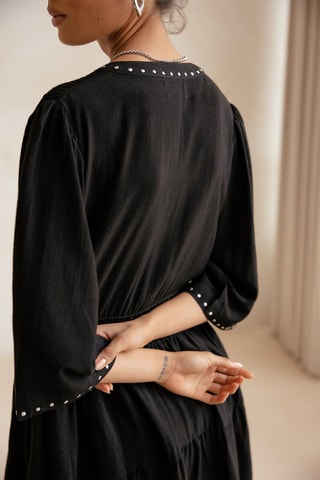 Robe patineuse Reyeline - Noir