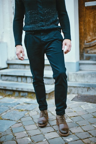 Pantalon droit Ocoris - Bleu