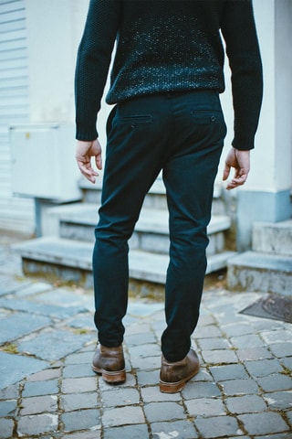 Pantalon droit Ocoris - Bleu