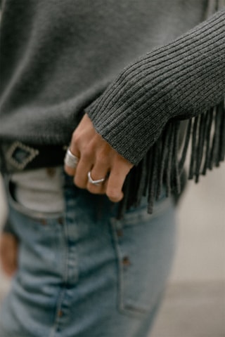 Pull dip and dye Phara - Gris