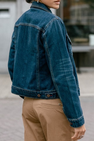 Veste en jean Amber - Bleu