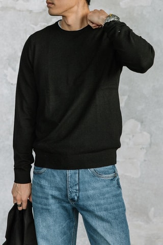 Pull en laine Sonny - Noir