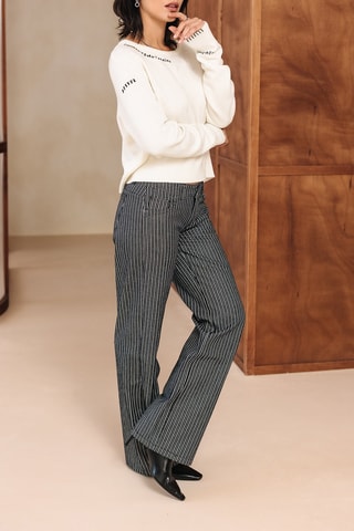 Jean flare Agatha - Bleu