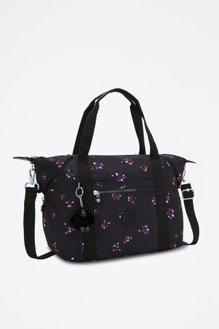Cabas Art - Noir et bordeaux