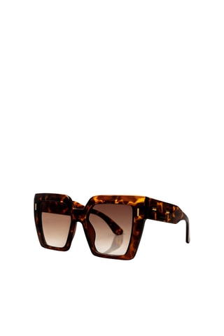 Zonnebril Dames - Bruin en zwart