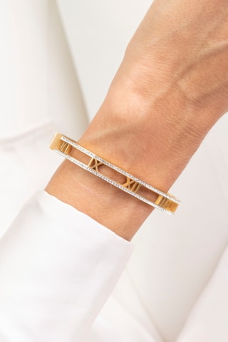 Open Armband - Doublé Geelgoud - Marc Malone