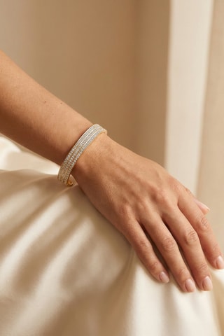 Open Armband - Doublé Geelgoud