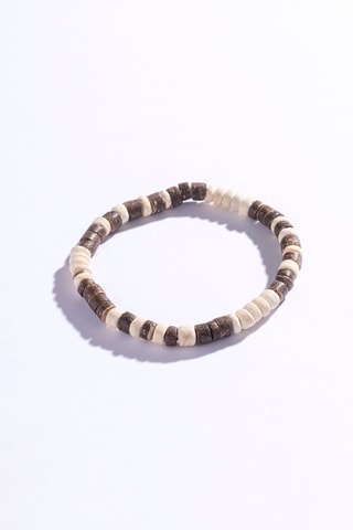 Armband - Bruin en Wit - Marc Malone