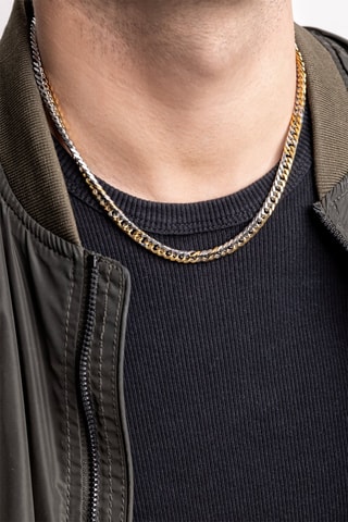 Ketting - Doublé Geelgoud - Marc Malone