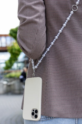 2-in-1 Smartphone Schouderketting - Wit